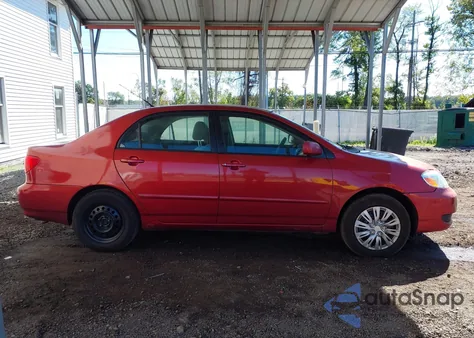 2006 Toyota Corolla Le из США, поврежденный, VIN 2T1BR32EX6C702558
